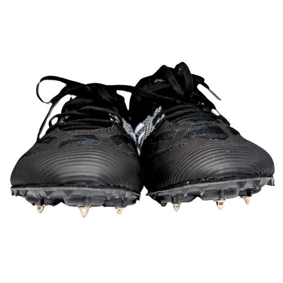 Asics Men's 11 Hyper MD 6 Black & White Track & Field Shoes Cleats G502J - Picture 4 of 10